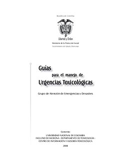 guía manejo de urgencias toxicológicas